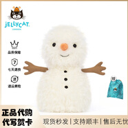 Jellycat小雪人毛絨玩具安撫玩偶公仔娃娃禮物2025圣誕新品送禮生日禮物 小雪人