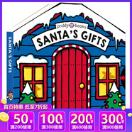 英文原版 Search and Find Santa's Gifts 圣誕老人的禮物在哪里 拉拉操作書 異形紙板書 圣誕節(jié)趣味翻翻書 Roger Priddy 綠山墻 . 綠山墻圖書