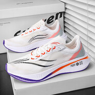 喬丹格蘭飛電3C碳板跑步鞋6pro男女春秋季中考競速減震運動(dòng)鞋網(wǎng)面潮 飛電3C標準白 36