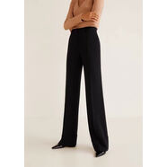 高定精致羊毛全里料女褲秋冬顯瘦有型小直筒西褲有大碼有加長(cháng) 黑色PP74-1 40 2L