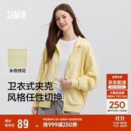 森馬迪士尼米奇家族合作外套女連帽寬松2025春季繡花夾克109125108001