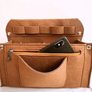 夢(mèng)茜兒木工專(zhuān)用工具包釘子包釘兜包腰帶式裝釘包耐磨工地建筑木匠袋腰的 加厚大號+腰帶(店主)咖啡