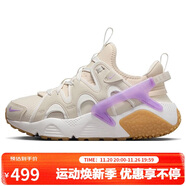 耐克NIKE女子休閑鞋氣墊HUARACHE秋款運動(dòng)鞋DQ8031-101頂峰白色42碼