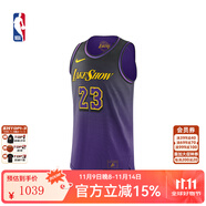 耐克耐克NBA官方CityEdition湖人詹姆斯球員drifit背心速干籃球服球衣 湖人-詹姆斯 2XL