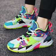 喬丹格蘭威少3代籃球鞋男款簡(jiǎn)版雪花鞋男女實(shí)戰學(xué)生運動(dòng)鞋夏2 全李寧 36