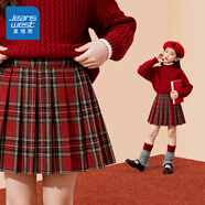 真維斯童裝女童裙子秋冬款短裙2025新款兒童格子半裙洋氣中大童JK公主裙