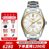 roamer瑞士原裝進(jìn)口男士全自動(dòng)機械表 鎢鋼表帶 100米防水腕表海巖男表 210633 47 25 21