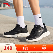 安踏運動(dòng)鞋男冬季跑步鞋子男運動(dòng)休閑鞋 【黑白】革面5580-6 42.5 (男)