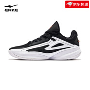 鴻星爾克（ERKE）謙馴TD籃球鞋男2025春季新款減震耐磨實(shí)戰訓練運動(dòng)鞋子 正黑/爾克白 43