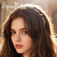 special時(shí)尚發(fā)箍高級感優(yōu)雅發(fā)卡頭箍手工發(fā)卡高檔頭飾細發(fā)箍 灰色 M號11