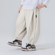 悠悠童話(huà)（YOUYOUTONGHUA）秋冬男童褲子加絨舒適2025秋冬兒童洋氣休閑褲中大童小腳褲潮