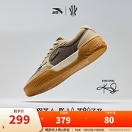 安踏（ANTA）【凱里·歐文同款】HELA TRIBE丨踹步鞋情侶板鞋籃球鞋文化鞋男女 灰/色/棕244-3 (男款) 41 (男8碼)