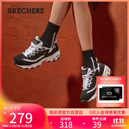 斯凱奇（Skechers）女鞋秋季厚底老爹鞋百搭熊貓鞋軟底舒適外穿休閑運(yùn)動鞋11959