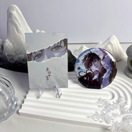 初及（CHUGIE）新款盜墓筆記稻米節周邊朱砂墜系列吧唧徽章亞克力色紙裝飾禮品 朱砂墜 拍立得【1張】 均碼