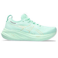 亞瑟士（asics）nimbus25 n26跑鞋女跑步鞋運動(dòng)鞋輕便透氣競速 26代【淺青色】1012B601-300  39