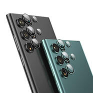 三星（SAMSUNG）適配S24Ultra鏡頭膜S24+鏡頭保護圈s24手機膜攝像頭貼全覆蓋Galaxy貼膜s24u鋼化一體全包后背膜分 亞克力軟鏡頭膜【耐磨防刮+無(wú)損像素】2片 三星Galaxy S24