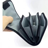 小米（MI）適配小米15Ultra高端PC半透明磁吸款攝影殼外接磁吸濾鏡CPL偏振鏡ND減光鏡拍人像風(fēng)光夜景街拍旅游 67mm 磁吸濾鏡收納包(4孔位) 小米 15 Ultra