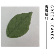 花瓣棉片一次性超薄省水干紙膜美容院水療濕敷DIY局部補水面膜紙 綠葉20片