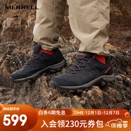 邁樂(lè )（Merrell）運動(dòng)戶(hù)外減震徒步鞋ACCENTOR 3 GTX防水透氣防滑耐登山鞋 J036741黑桔（男） 42