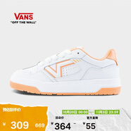 VANS范斯官方 Upland復(fù)古運(yùn)動(dòng)鞋男鞋女鞋板鞋 白色/橙色 37 