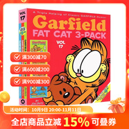 加菲貓英文原版漫畫(huà) 1-25冊(cè) 75個(gè)故事 25年新書(shū) Garfield Fat Cat 3 Pack 經(jīng)典趣味幽默漫畫(huà) 兒童圖畫(huà)故事書(shū) Jim Davis 加菲貓漫畫(huà) 三合一 17