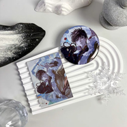 初及（CHUGIE）新款盜墓筆記稻米節周邊朱砂墜系列吧唧徽章亞克力色紙裝飾禮品 朱砂墜 雙閃吧唧【2個(gè)】 均碼