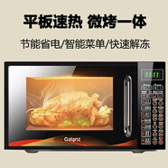 格蘭仕（Galanz）20升家用微波爐小型全自動(dòng)平板式光波蒸烤箱一體DGB0 20L平板微波微烤一體【DG(W0)】