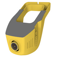 25款五菱宏光mini四門(mén)版馬卡龍EV行車(chē)記錄儀USB接口供電高清夜視 檸檬黃 [高清1296P]送64G記憶卡單鏡