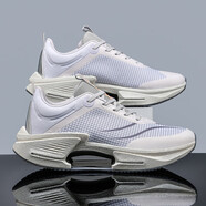 LINING李寧跑步鞋男減震氣墊碳板運動(dòng)鞋休閑秋冬透氣男鞋 李寧LINING川石灰 35