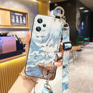 哎早安適用小米紅米note1312手機殼14C保護套10腕帶9硅膠8全包7防摔11男R女款11Tpro斜挎背帶Turbo3帶掛 514-飛天白鶴送斜挎背帶掛繩 紅米Note14Pro+