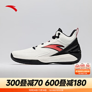 安踏KT3 team｜籃球鞋男秋冬季湯普森防滑減震男戶外實(shí)戰(zhàn)比賽運(yùn)動(dòng)鞋子 【進(jìn)擊5BM】紙莎白/基礎(chǔ)黑-2 39