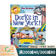 英文原版 我的瘋狂學(xué)校漫畫(huà)版 第3本  My Weird School Graphic Novel: Dorks in New York! 搞怪校園故事 兒童章節小說(shuō) 綠山墻