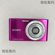 SONY AXSMSESony/ DSC-W630數碼相機卡片機冷白皮復古膠片感 W300黑色1300萬(wàn)像素8 索尼W320玫紅色85新1400萬(wàn)