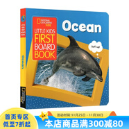 英文原版美國國家地理National Geographic Kids Little Kids First Board Book 恐龍/海洋/天氣/太空 兒童啟蒙學(xué)習科普紙板書(shū) 【First Board