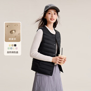 雪中飛2025經(jīng)典新款基礎舒適輕薄羽絨便捷短款保暖羽絨小馬甲便攜舒適