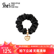 She's茜子心型職業(yè)發(fā)圈皮筋簡(jiǎn)約發(fā)繩時(shí)尚頭飾生日禮物送女友