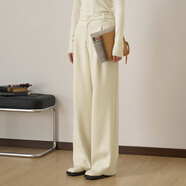 Jessy line休閑長(cháng)褲女 434110270 杏色 L