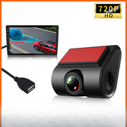 云先鋒2024跨境免走線(xiàn)行車(chē)記錄儀電子狗ADAS安卓大屏機車(chē)車(chē)載記錄儀高清 U1pro-中性包裝