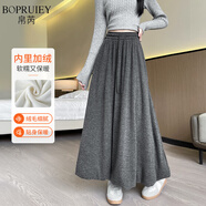 帛芮糯米花苞裙半身裙2025年新款白色裙子黑色高級感長(cháng)款蓬裙長(cháng)裙