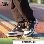 Reebok銳步官方24新品男女鞋BB 1000復古撞色熊貓黑白低幫籃球鞋 100211081 熊貓配色 44 (28.5cm)