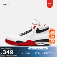 耐克男子輕便運(yùn)動鞋冬季緩震經(jīng)典時尚NIKE FLIGHT LEGACY BQ4212 100白/黑-大學(xué)紅 42.5