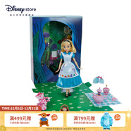 迪士尼（Disney）故事書(shū)玩偶套裝系列艾莎安娜愛(ài)麗絲關(guān)節可動(dòng)娃娃送女孩圣誕禮物 愛(ài)麗絲故事書(shū)玩偶套裝