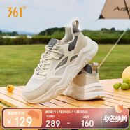 361°運動(dòng)鞋男秋冬季網(wǎng)面厚底增高休閑通勤老爹跑步鞋子男672426763F-1