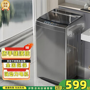 西門子波輪全自動家電8公斤大容量一鍵脫水甩干節(jié)能省水省電家用租房宿舍水電雙寬家電補貼 以舊換新 9.5KG咖色【強力洗護+烘洗一體】