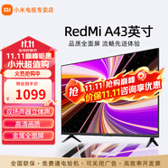 小米電視43寸A升級(jí)金屬全面屏 超高屏占比雙楊立體聲 智能液晶平板電視機(jī) 43英寸 Redmi A系列