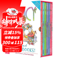 英文原版繪本 Fancy Nancy Bountiful Box of Books 漂亮的南希 禮品故事書(shū) 6冊(cè)精裝 送海報(bào) 小俏妞希希 綠山墻 .