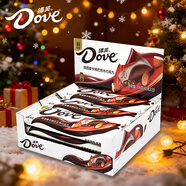德芙（Dove）圣誕禮盒多口味巧克力禮物女送男老師老婆生日43g大條裝*12條 醇香摩卡【12條/盒】盒裝516g