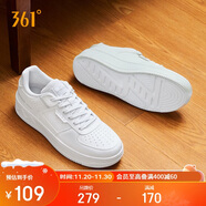 361°運動(dòng)男鞋秋冬季學(xué)生復古厚底增高小白休閑板鞋子男672426615-1
