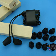 俄羅斯YotaPhone2入耳式耳機帶麥線(xiàn)控調音量安卓有線(xiàn)睡眠耳塞黑色 黑色