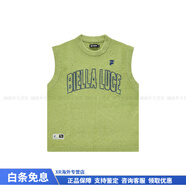 斐樂(lè )（FILA）FUSION 字母印花寬松無(wú)袖針織衫 女款 蔓櫻黃 蔓櫻黃 S